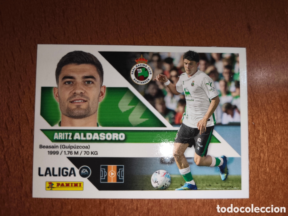 Cromos de f&uacute;tbol: Aldasoro n&deg;14 liga este 26/27 Racing