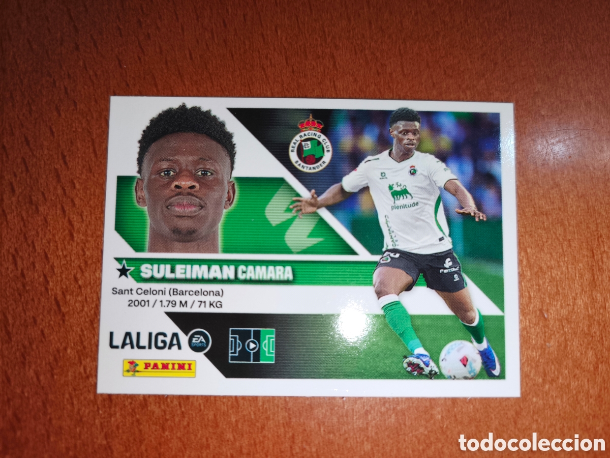 Cromos de f&uacute;tbol: Suleiman n&deg;15 liga este 26/27 Racing
