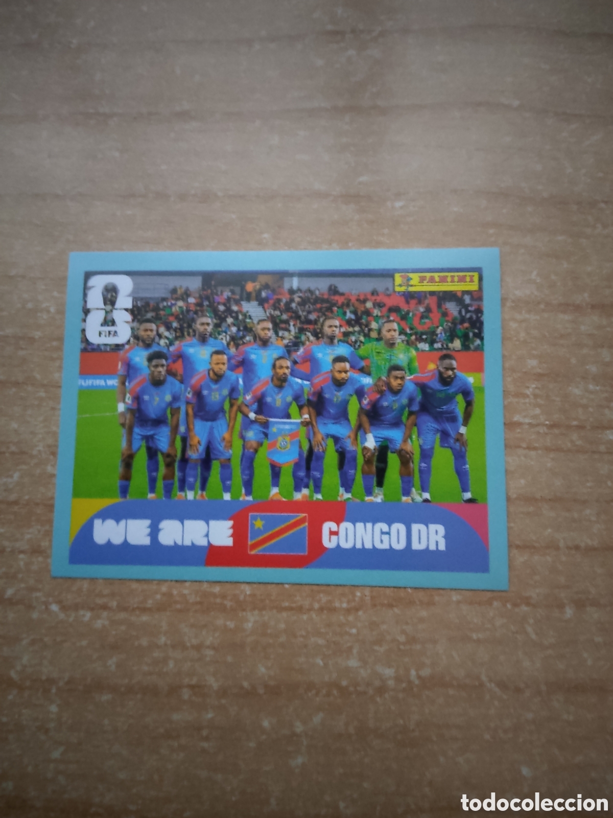 Cromos de f&uacute;tbol: 13 PLANTILLA REPUBLICA DEL CONGO FIFA WORLD CUP 2026