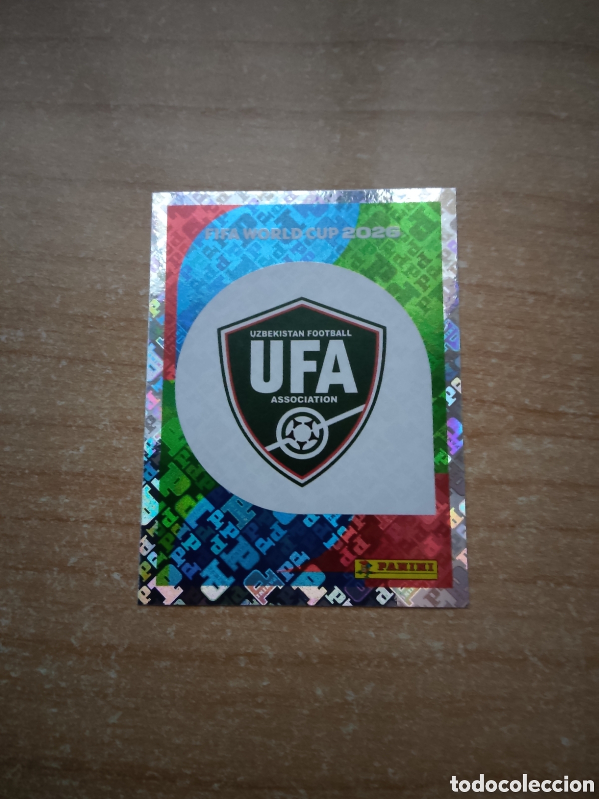 Cromos de f&uacute;tbol: 1 ESCUDO UZBEKISTAN FIFA WORLD CUP 2026