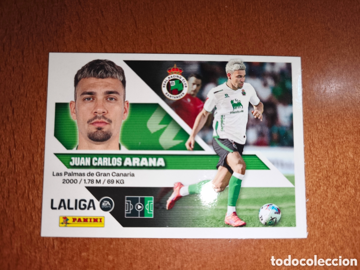 Cromos de f&uacute;tbol: Arana n&deg;19 liga este 26/27 Racing