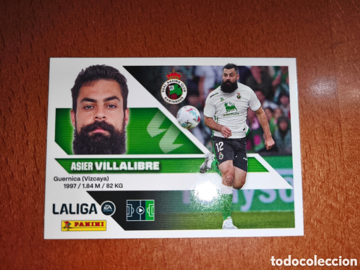 Cromos de f&uacute;tbol: Villalibre n&deg;20 liga este 26/27 Racing