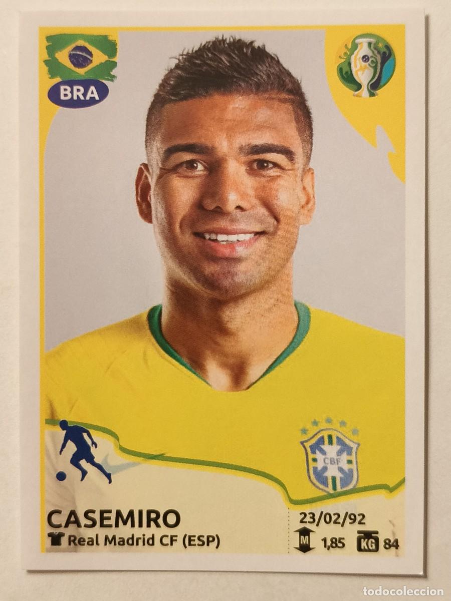 Cromos de f&uacute;tbol: #26 CASEMIRO (BRASIL) COPA AMERICA BRASIL 2019 PANINI