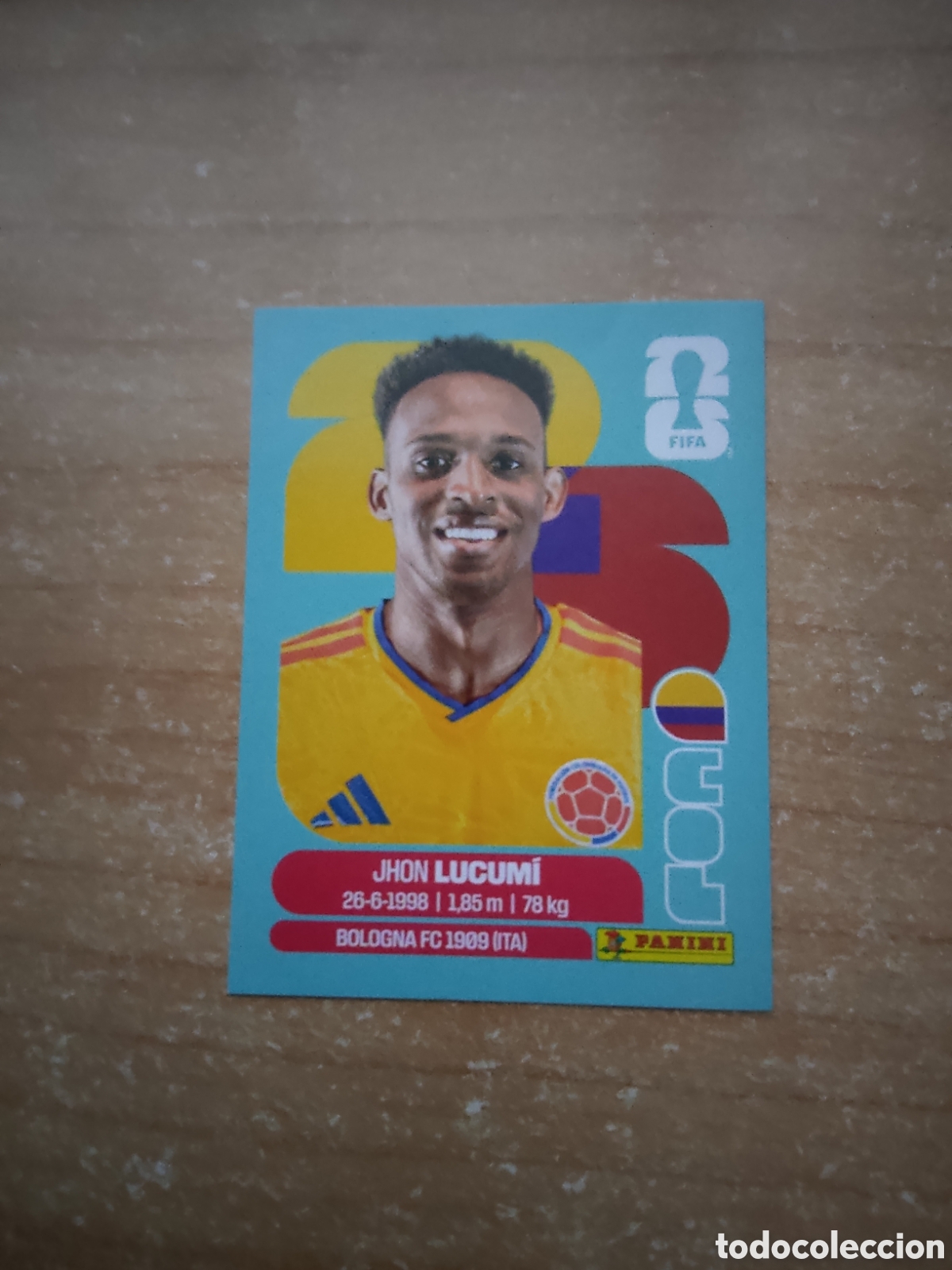 Cromos de Futebol: 8 LUCUMI COLOMBIA FIFA WORLD CUP 2026