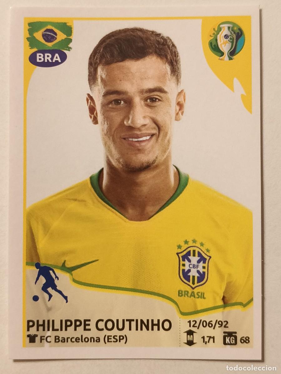 Cromos de f&uacute;tbol: #28 PHILIPPE COUTINHO (BRASIL) COPA AMERICA BRASIL 2019 PANINI