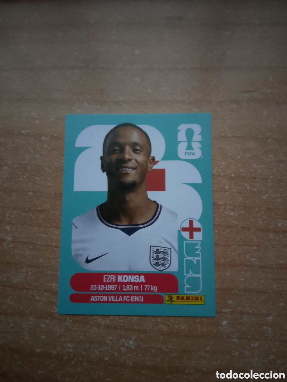 Cromos de f&uacute;tbol: 5 KONSA INGLATERRA FIFA WORLD CUP 2026
