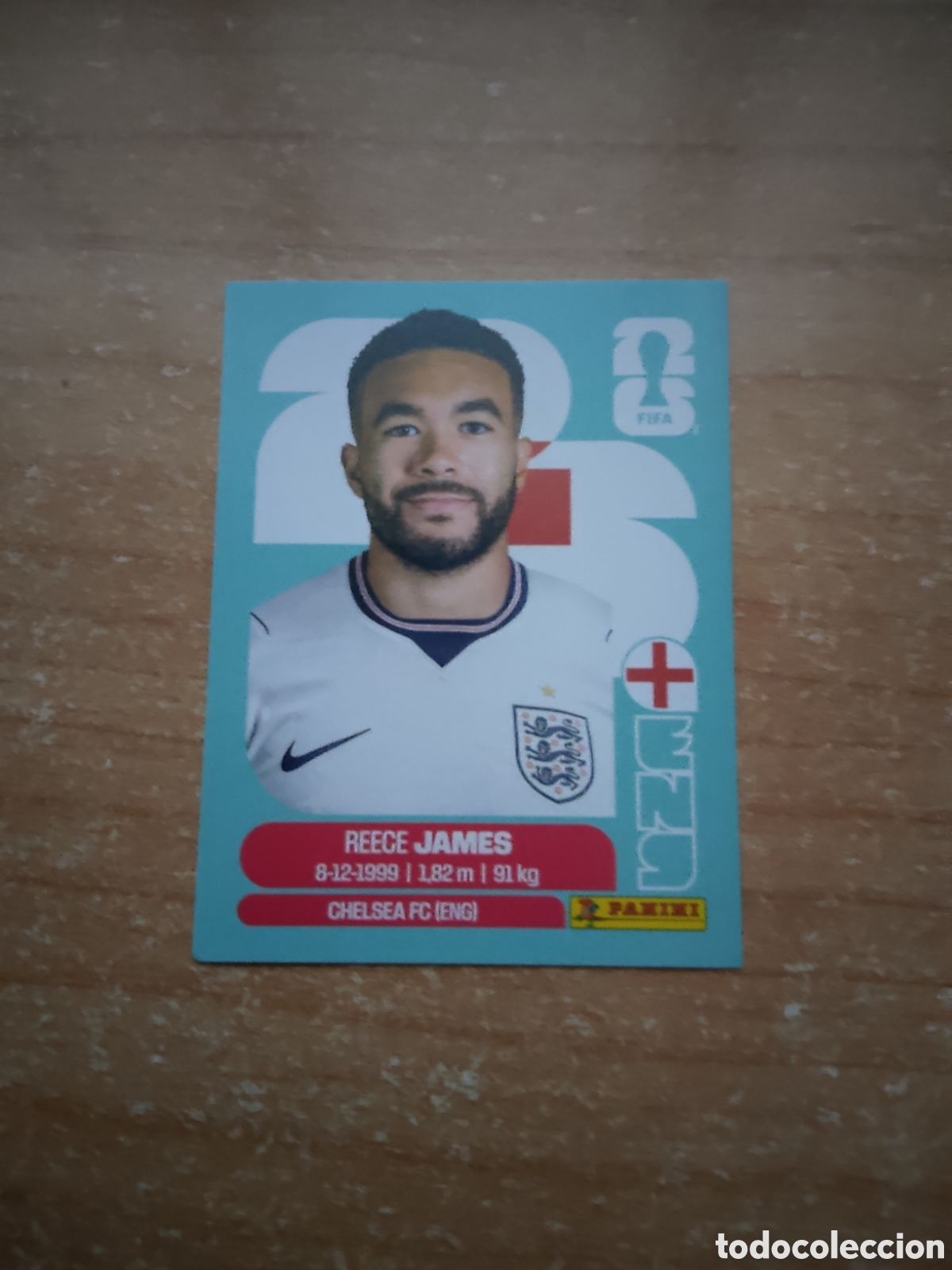 Cromos de f&uacute;tbol: 7 REECE JAMES INGLATERRA FIFA WORLD CUP 2026