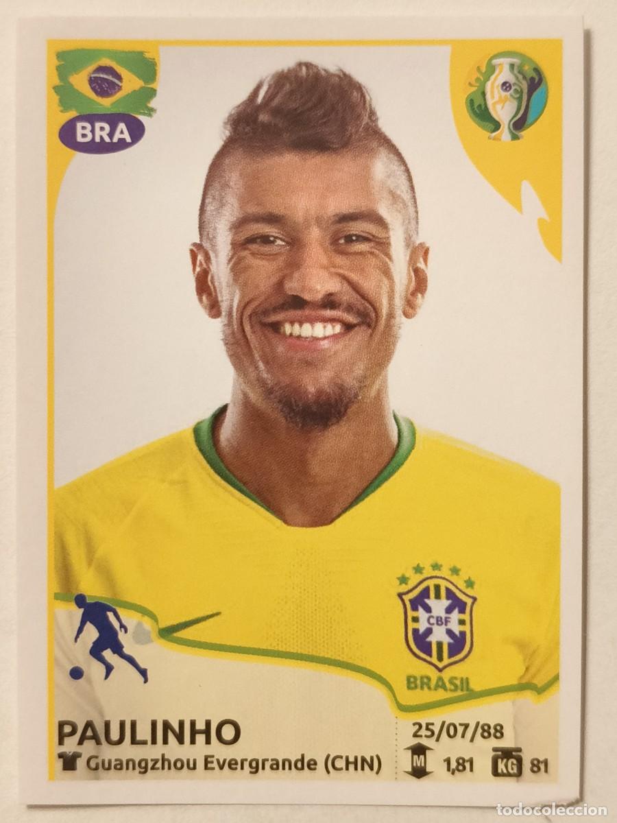 Cromos de f&uacute;tbol: #29 PAULINHO (BRASIL) COPA AMERICA BRASIL 2019 PANINI