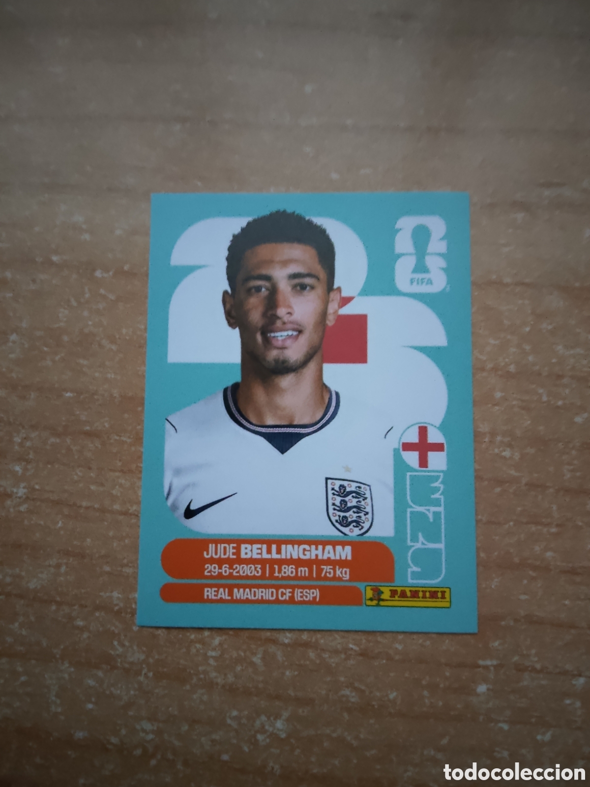 Cromos de f&uacute;tbol: 11 JUDE BELLINGHAM INGLATERRA FIFA WORLD CUP 2026