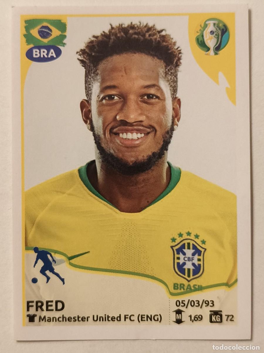 Cromos de f&uacute;tbol: #30 FRED (BRASIL) COPA AMERICA BRASIL 2019 PANINI