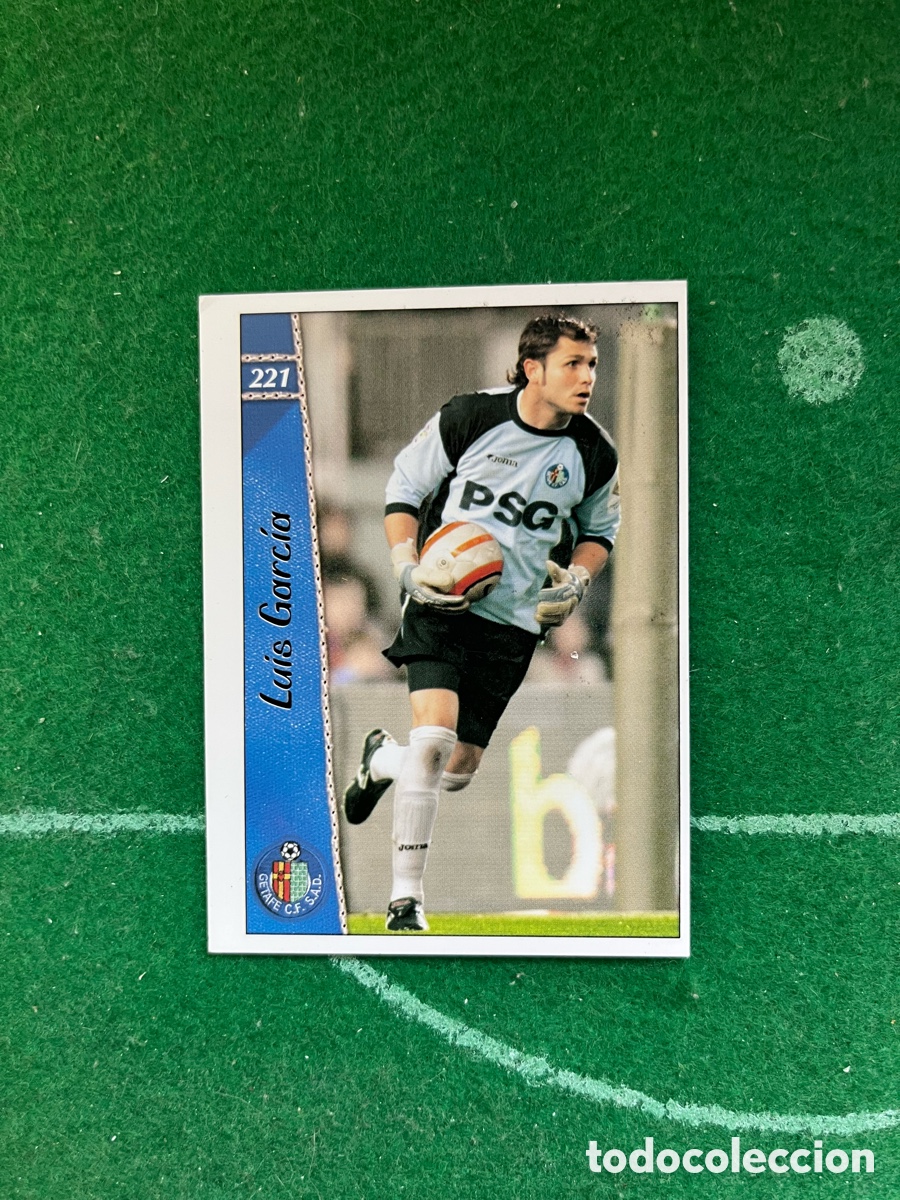 Cromos de f&uacute;tbol: 221 LUIS GARC&Iacute;A GETAFE LAS FICHAS DE LA LIGA 2006 2007 MUNDICROMO