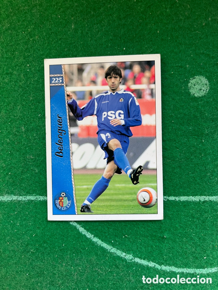 Cromos de f&uacute;tbol: 225 BELENGUER GETAFE LAS FICHAS DE LA LIGA 2006 2007 MUNDICROMO