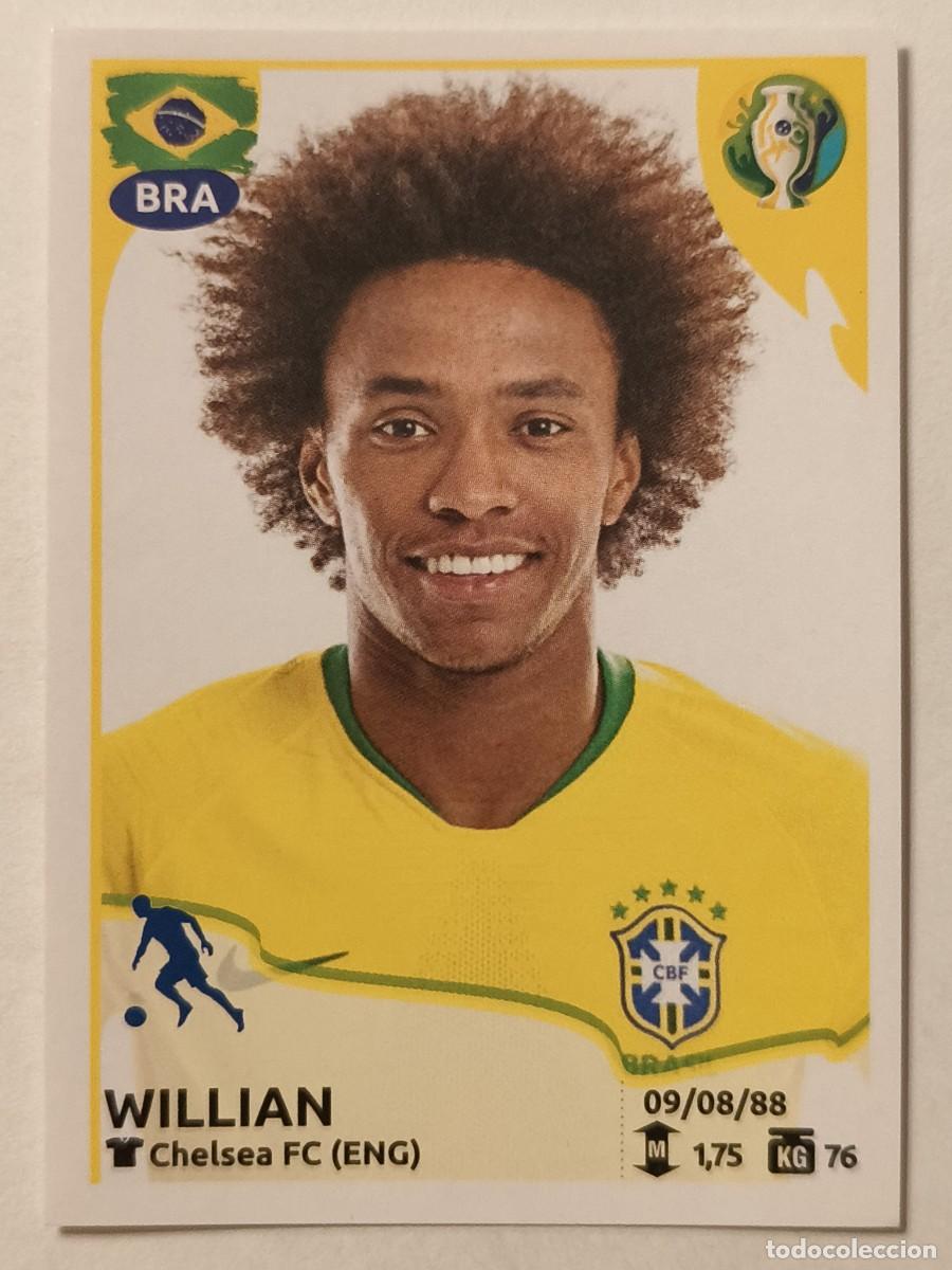 Cromos de f&uacute;tbol: #32 WILLIAN (BRASIL) COPA AMERICA BRASIL 2019 PANINI