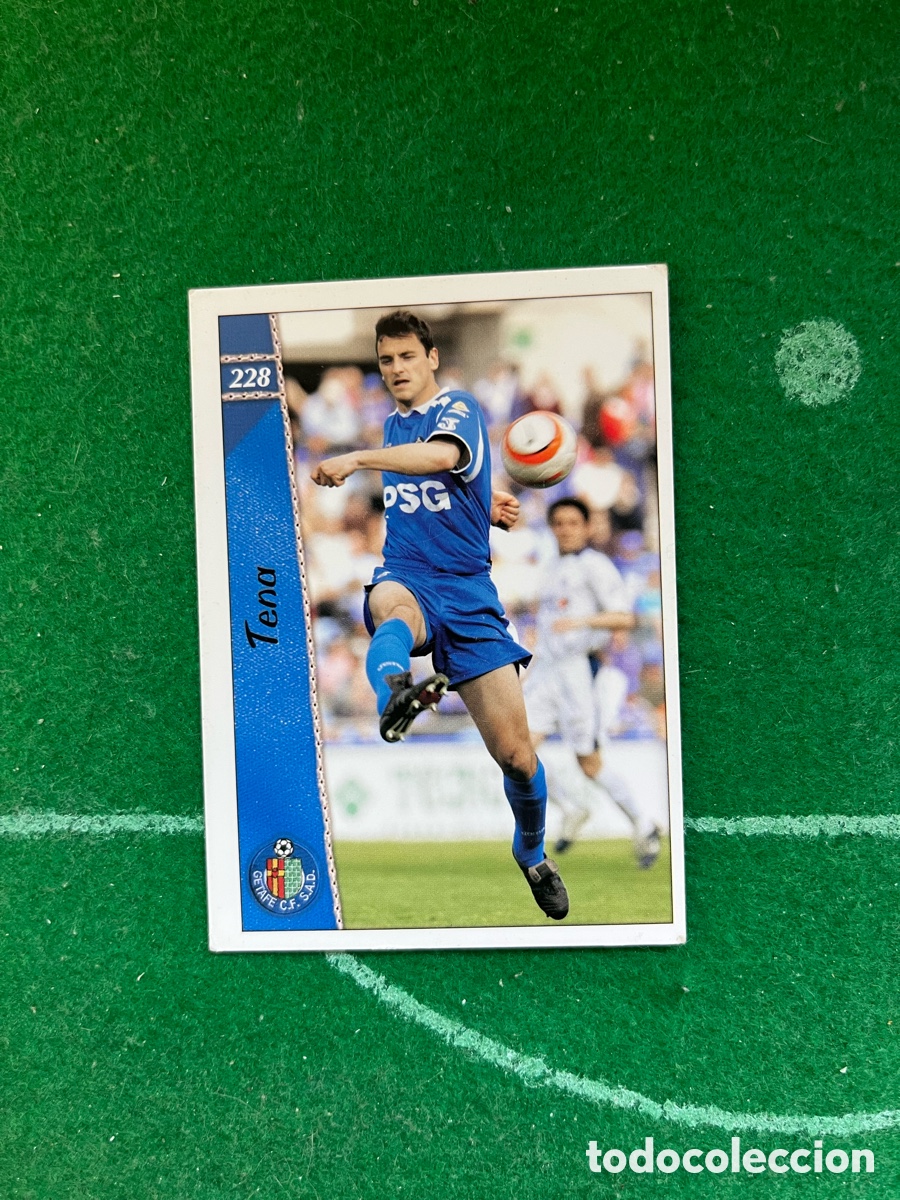 Cromos de f&uacute;tbol: 228 TENA GETAFE LAS FICHAS DE LA LIGA 2006 2007 MUNDICROMO