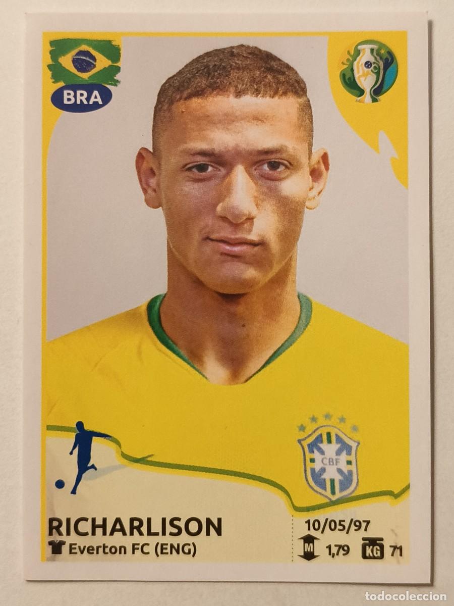 Cromos de f&uacute;tbol: #34 RICHARLISON (BRASIL) COPA AMERICA BRASIL 2019 PANINI