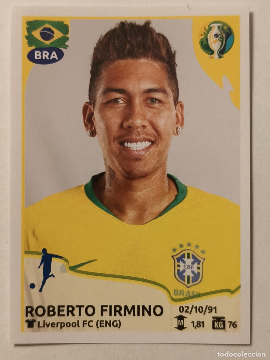 Cromos de f&uacute;tbol: #36 ROBERTO FIRMINO (BRASIL) COPA AMERICA BRASIL 2019 PANINI