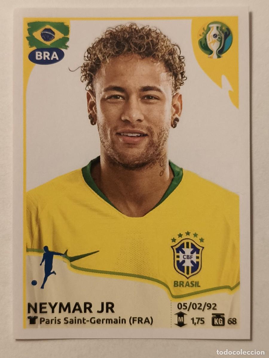 Cromos de f&uacute;tbol: #37 NEYMAR JR (BRASIL) COPA AMERICA BRASIL 2019 PANINI