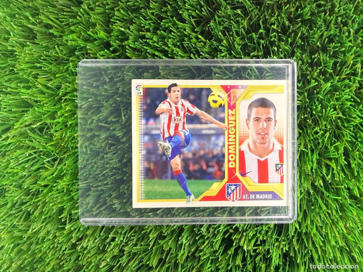 Cromos de f&uacute;tbol: N&ordm; 6 Dom&iacute;nguez Atl&eacute;tico de Madrid Liga Este 11 12