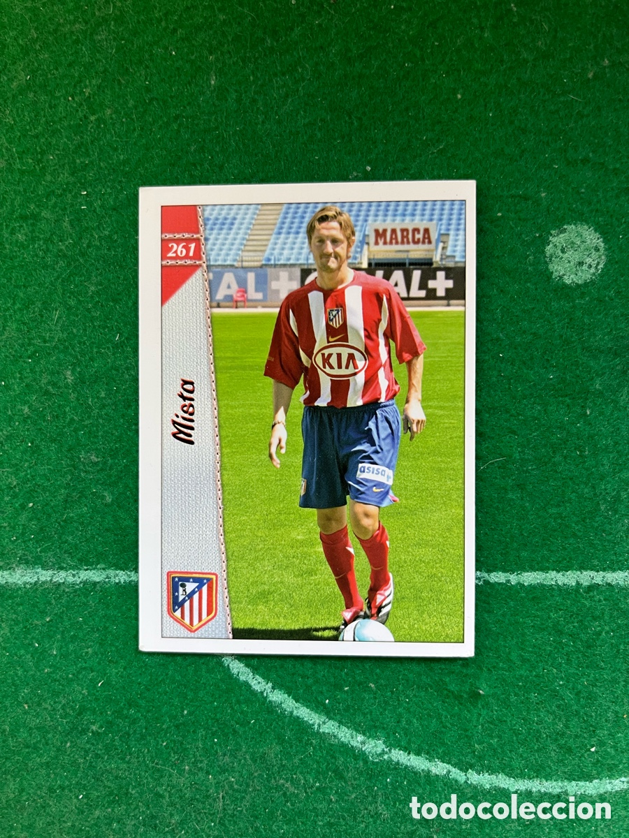Cromos de f&uacute;tbol: 261 MISTA ATL&Eacute;TICO DE MADRID LAS FICHAS DE LA LIGA 2006 2007 MUNDICROMO