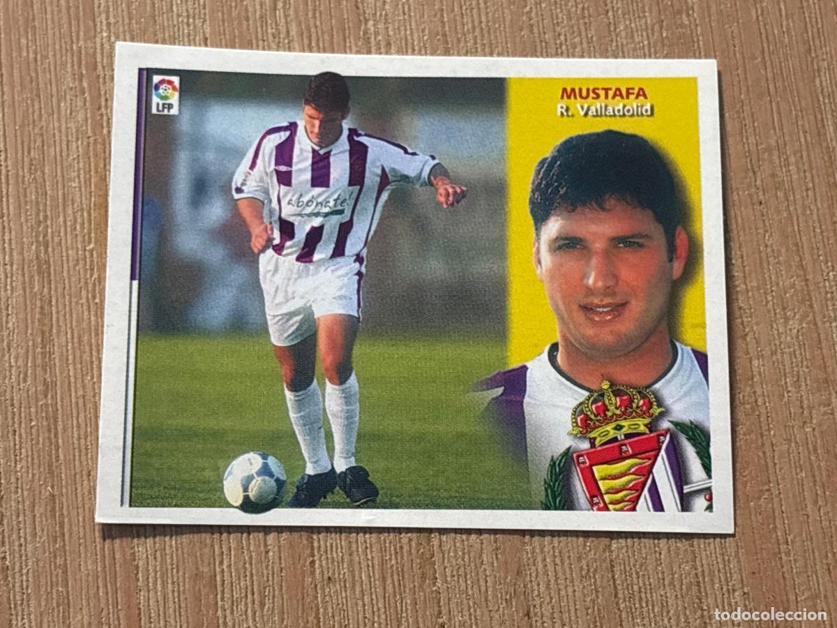 Football Stickers: 37. CROMO MUSTAFA VALLADOLID COLOCA LIGA ESTE 02-03 2002-03 SIN PEGAR NUNCA PEGADO