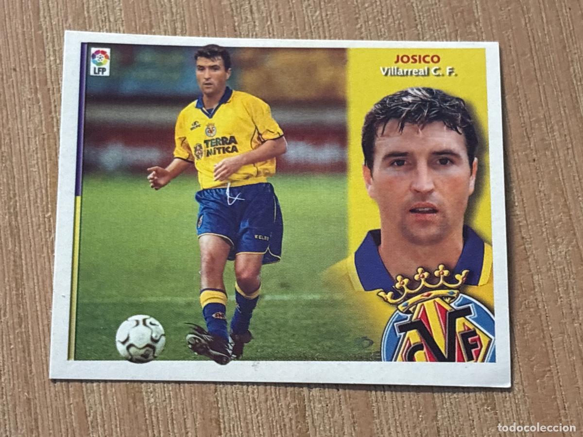 Football Stickers: 37. CROMO JOSICO VILLARREAL COLOCA LIGA ESTE 02-03 2002-03 SIN PEGAR NUNCA PEGADO
