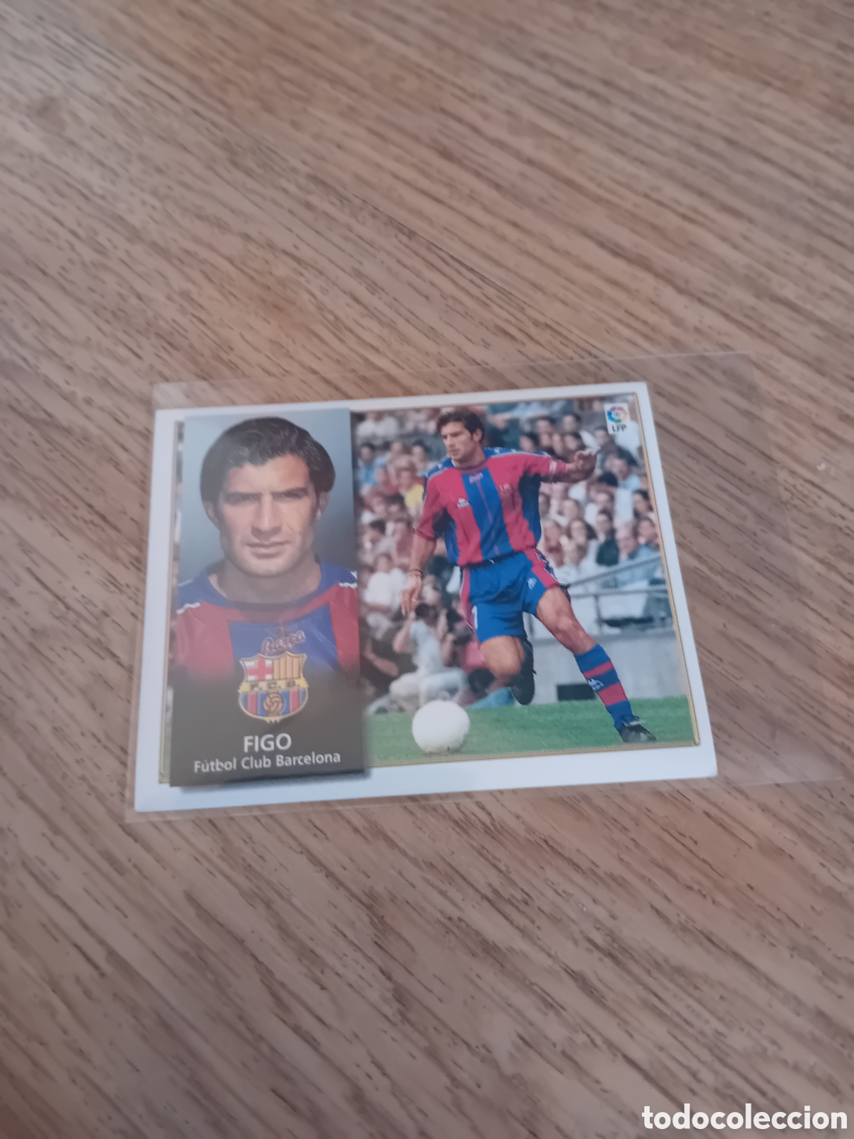 Cromos de f&uacute;tbol: Figo Barcelona 98 99 1998 1999 Este Panini