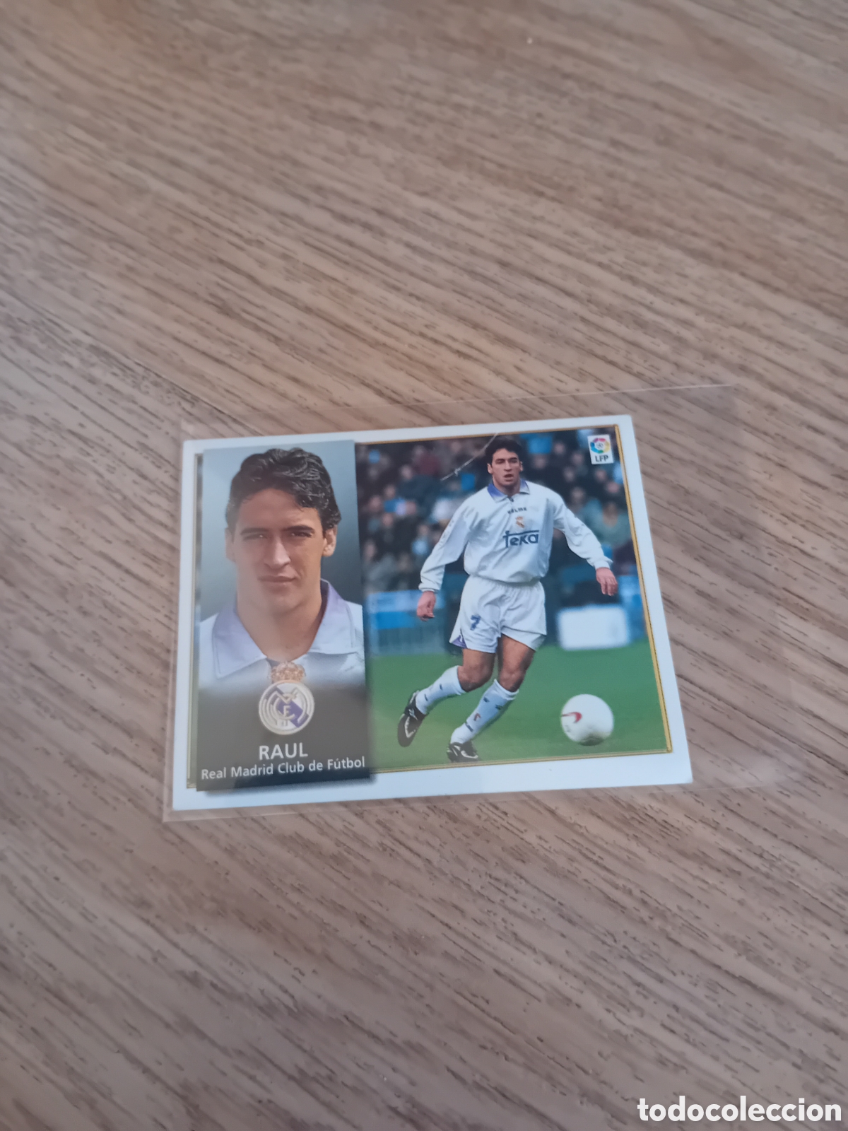 Cromos de f&uacute;tbol: Raul Real Madrid 98 99 1998 1999 Este Panini