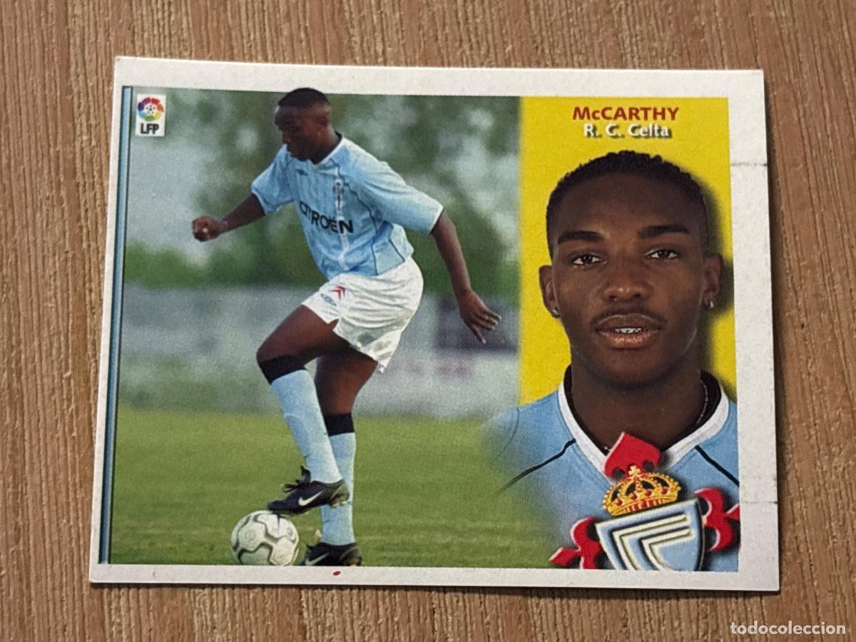 Cromos de f&uacute;tbol: 37. CROMO MCCARTHY CELTA DE VIGO FICHAJE N 8 BIS LIGA ESTE 02-03 2002-03 SIN PEGAR NUNCA PEGADO