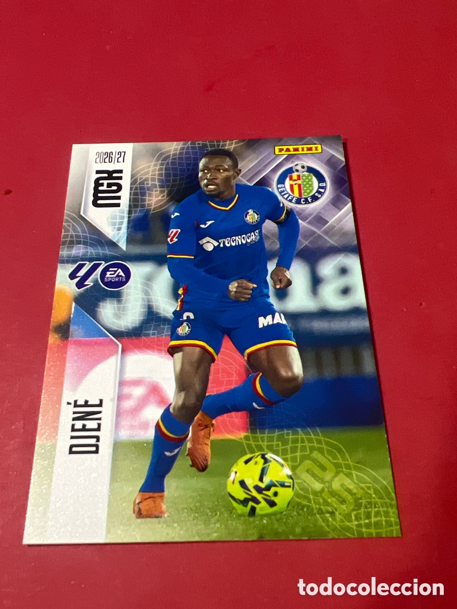 Cromos de f&uacute;tbol: C1680. MGK 2026/27 MEGACRACKS PANINI. #185. DJEN&Eacute;. GETAFE CF.