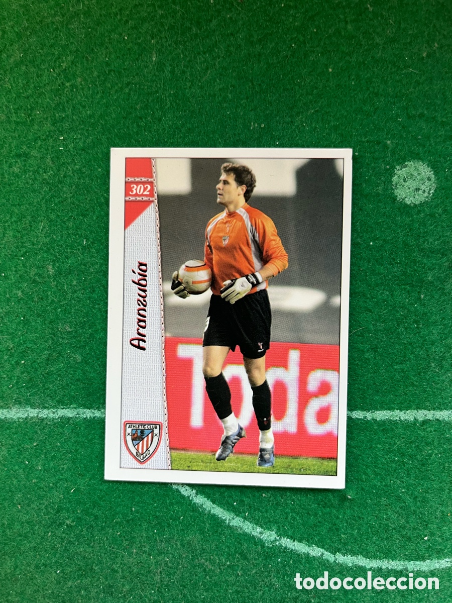 Football Stickers: 302 ARANZUBIA ATHLETIC DE BILBAO LAS FICHAS DE LA LIGA 2006 2007 MUNDICROMO