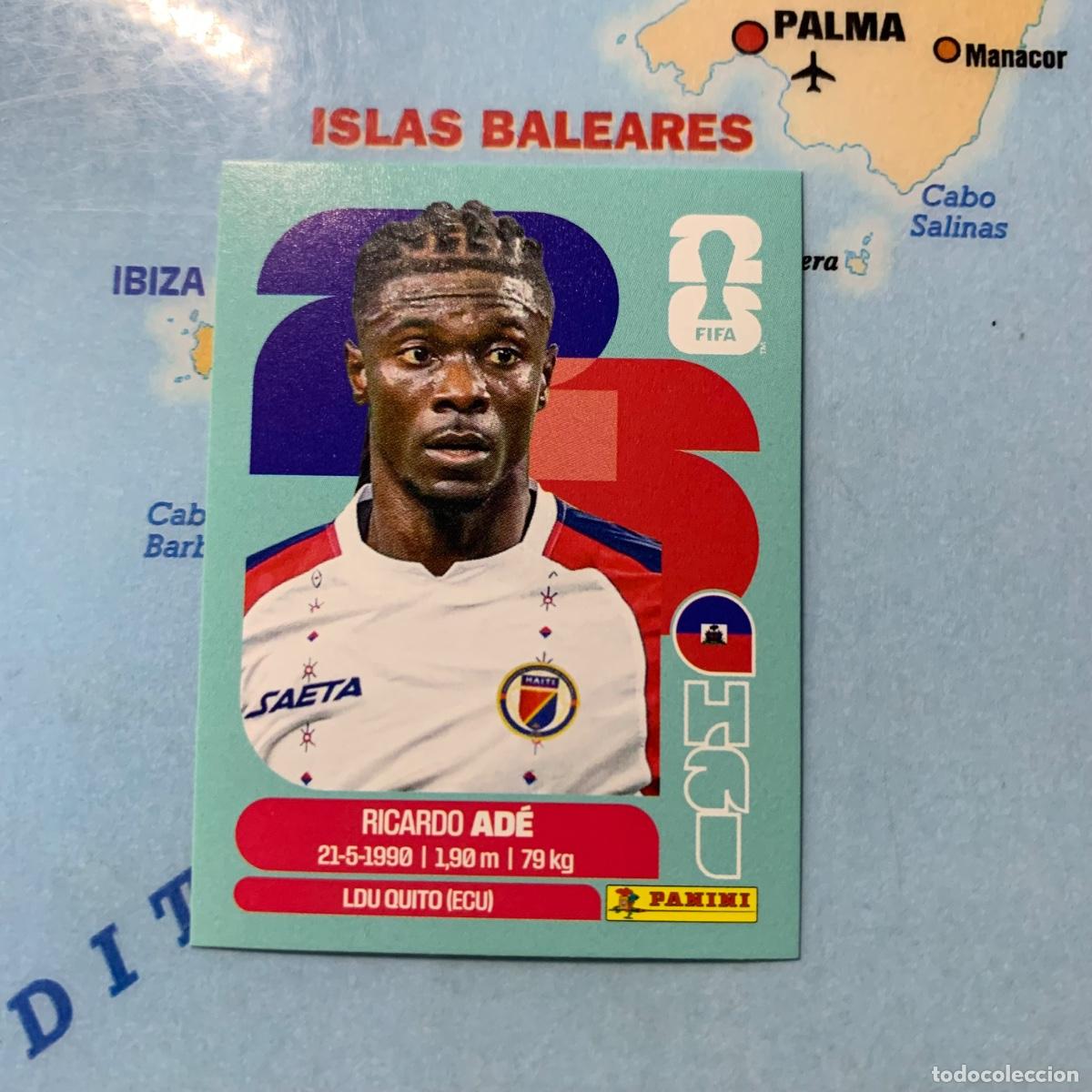 Cromos de f&uacute;tbol: Haiti n&uacute;mero 6 cromo panini Mundial Fifa World Cup 2026