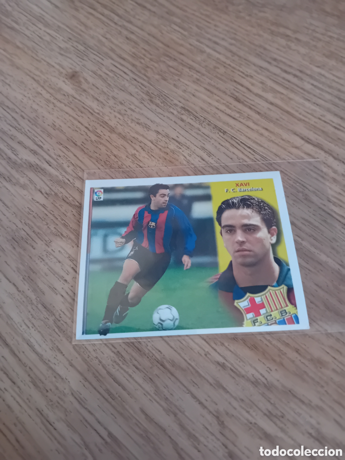 Cromos de f&uacute;tbol: Xavi Barcelona 02 03 2002 2003 Este Panini