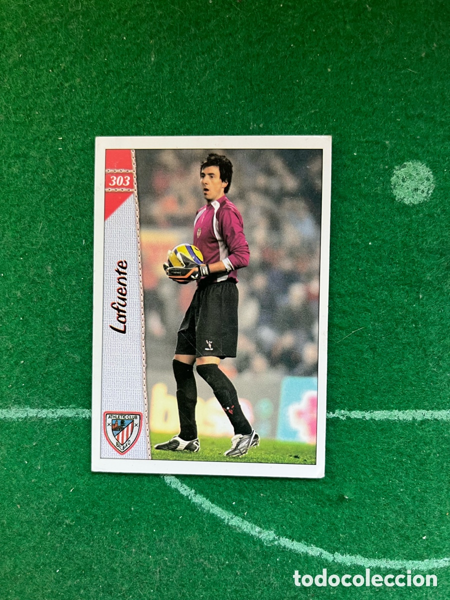 Cromos de f&uacute;tbol: 303 LAFUENTE ATHLETIC DE BILBAO LAS FICHAS DE LA LIGA 2006 2007 MUNDICROMO
