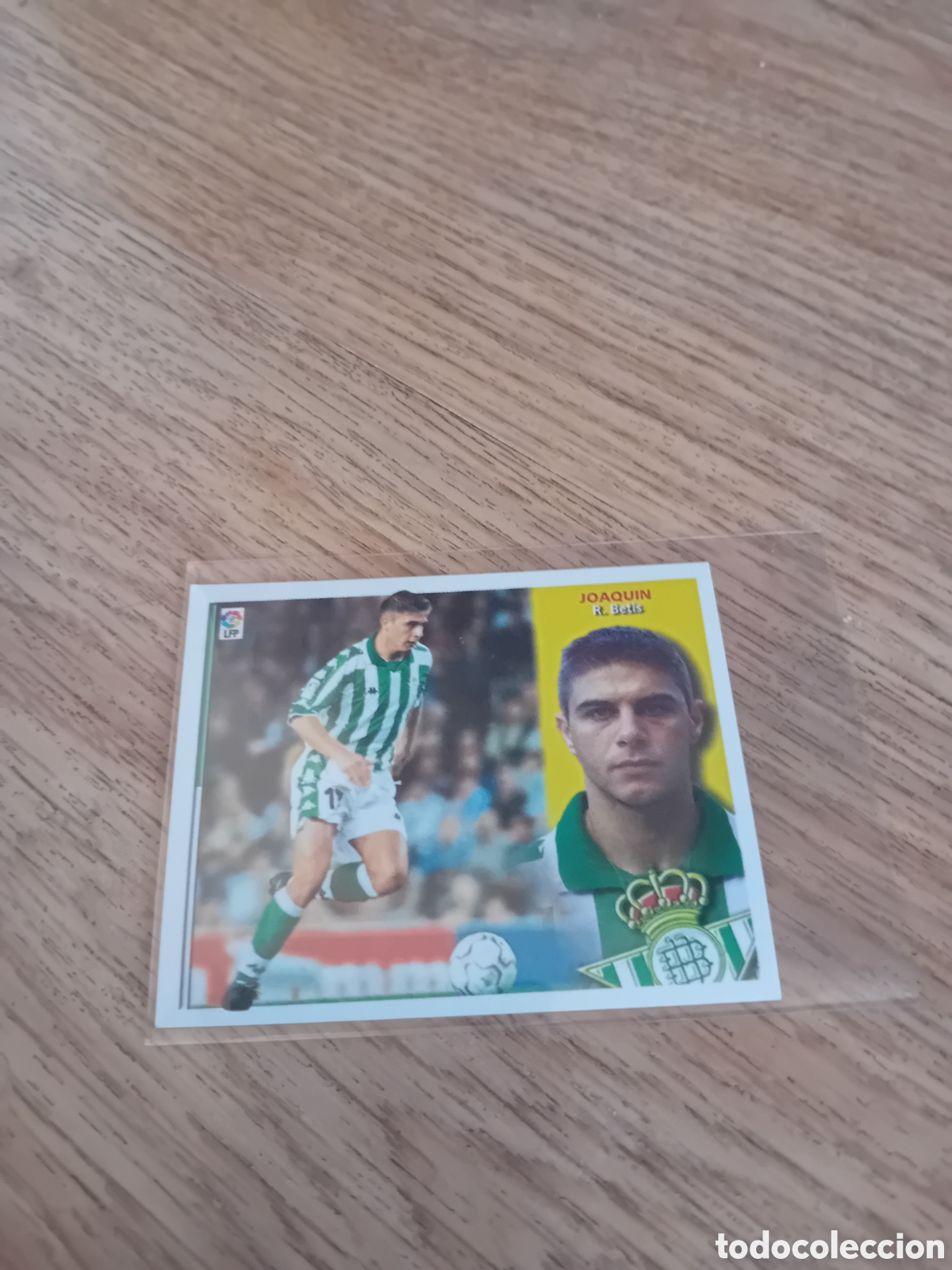 Football Stickers: Joaqu&iacute;n Rookie Betis 02 03 2002 2003 Este Panini