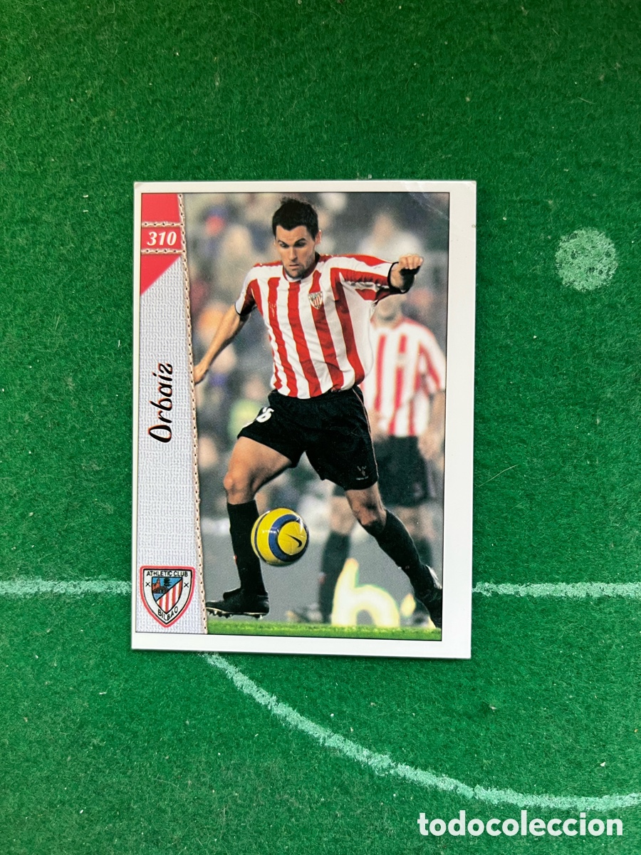 Cromos de f&uacute;tbol: 310 ORBAIZ ATHLETIC DE BILBAO LAS FICHAS DE LA LIGA 2006 2007 MUNDICROMO