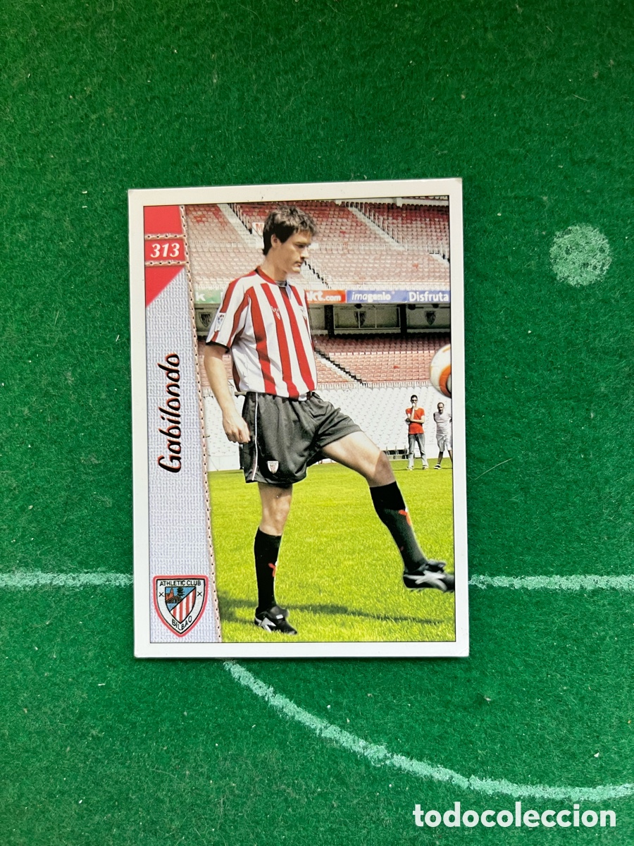 Cromos de f&uacute;tbol: 313 GABILONDO ATHLETIC DE BILBAO LAS FICHAS DE LA LIGA 2006 2007 MUNDICROMO