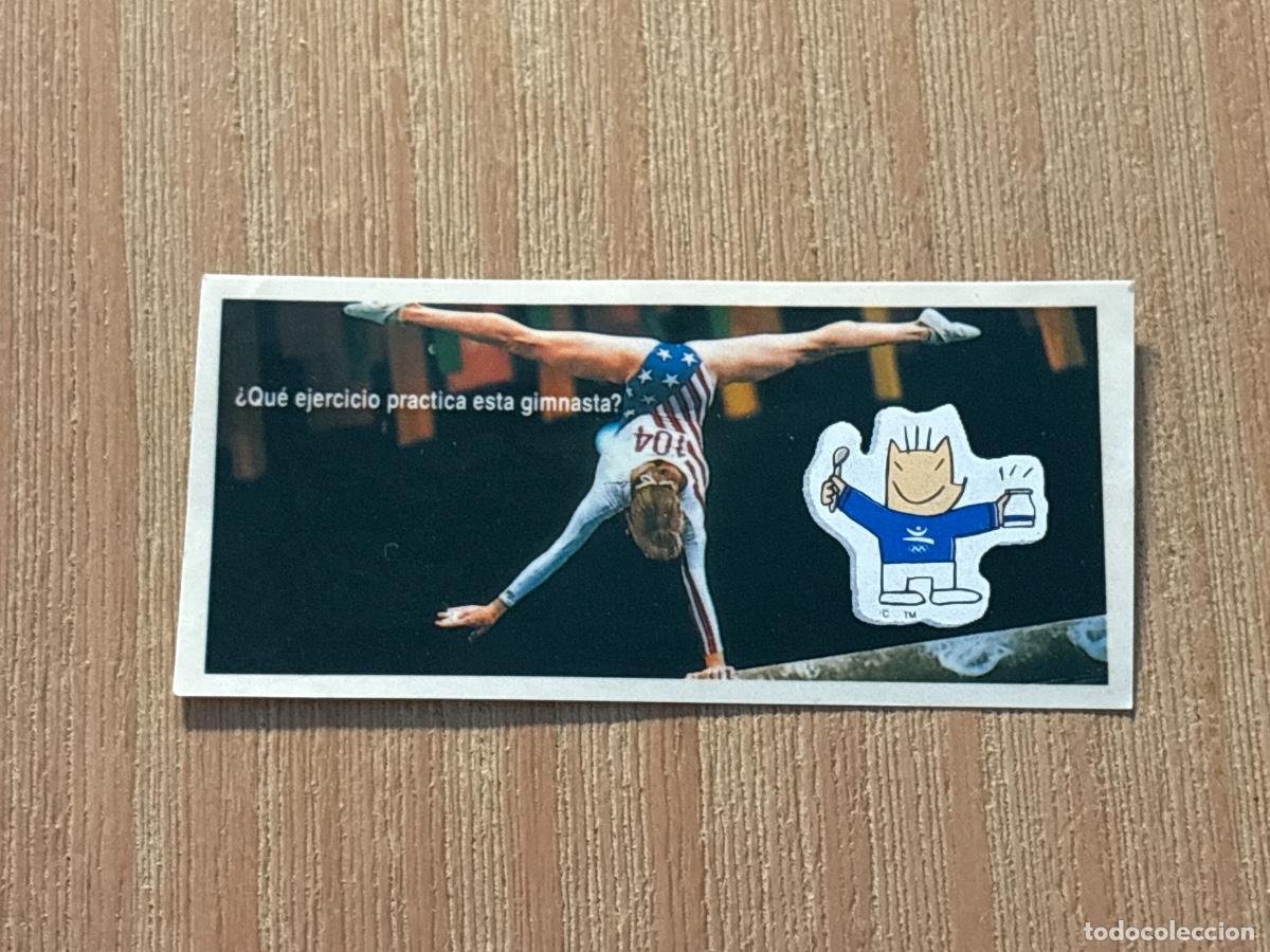 Figurine di Calcio: 37. CROMO R&Eacute;CORDS OL&Iacute;MPICOS DE DANONE N 13