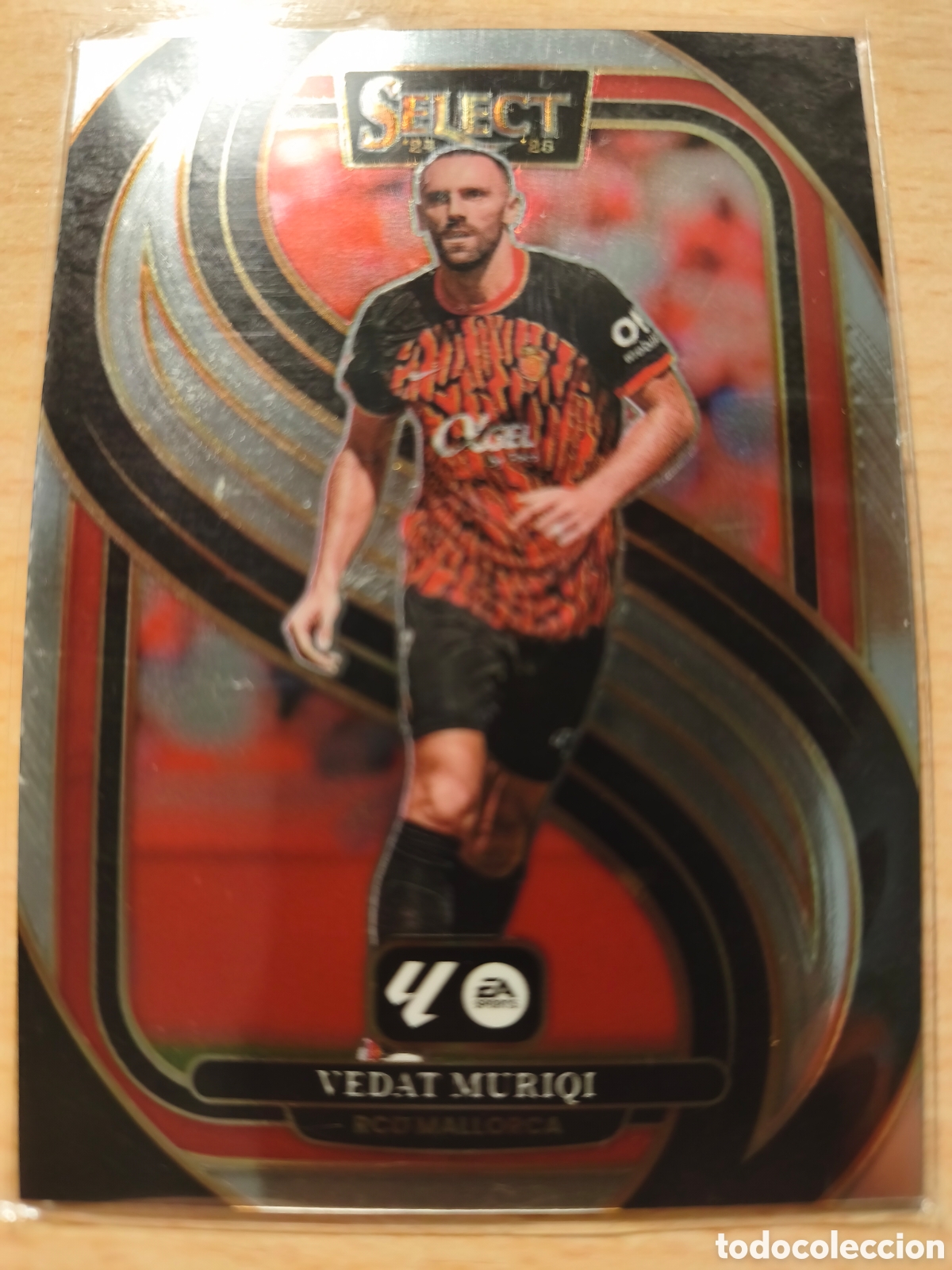 Football Stickers: 50 VEDAT MURIQI TERRACE MALLORCA SELECT LA LIGA 2024 2025 PANINI 24 25
