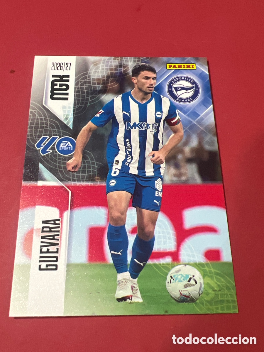 Football Stickers: C1694. MGK 2026/27 MEGACRACKS PANINI. #29 GUEVARA. DEPORTIVO ALAVES.