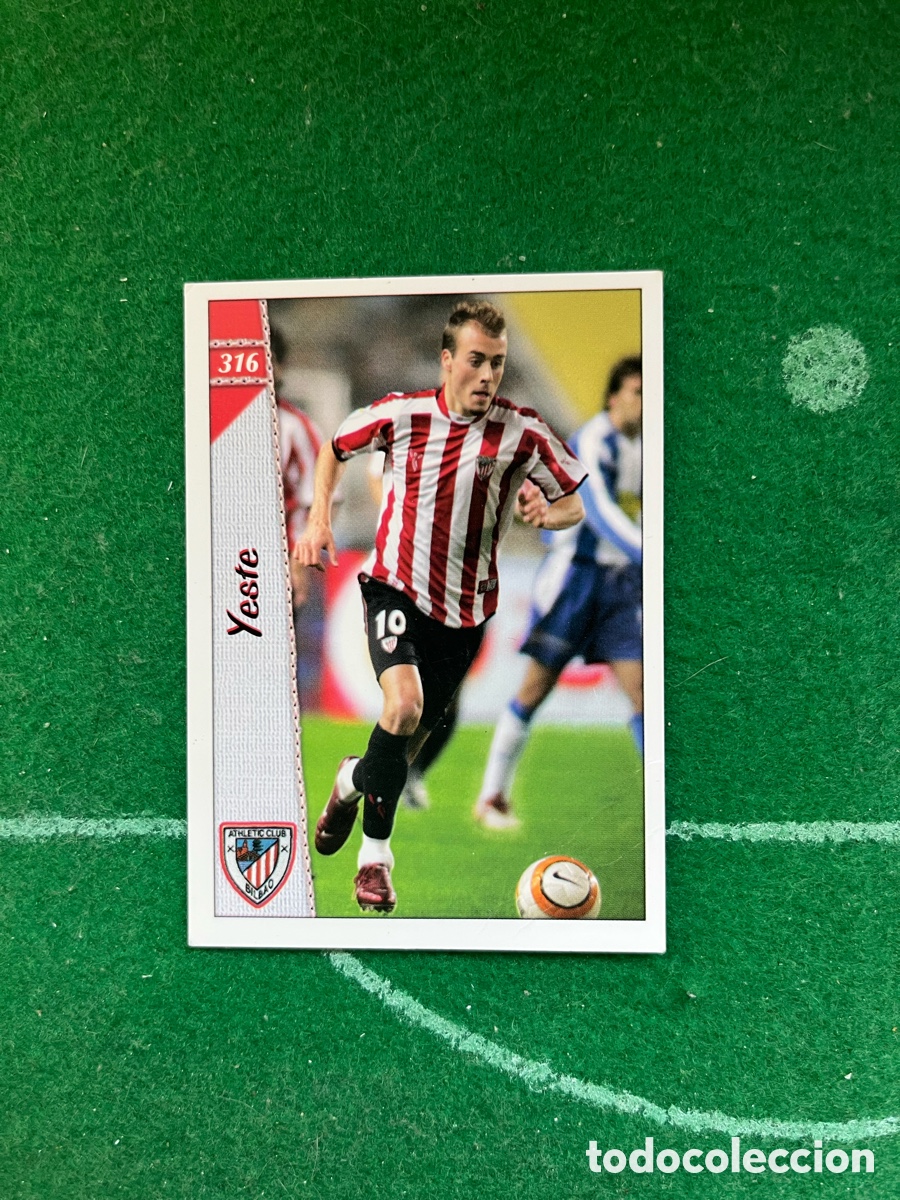 Football Stickers: 316 YESTE ATHLETIC DE BILBAO LAS FICHAS DE LA LIGA 2006 2007 MUNDICROMO