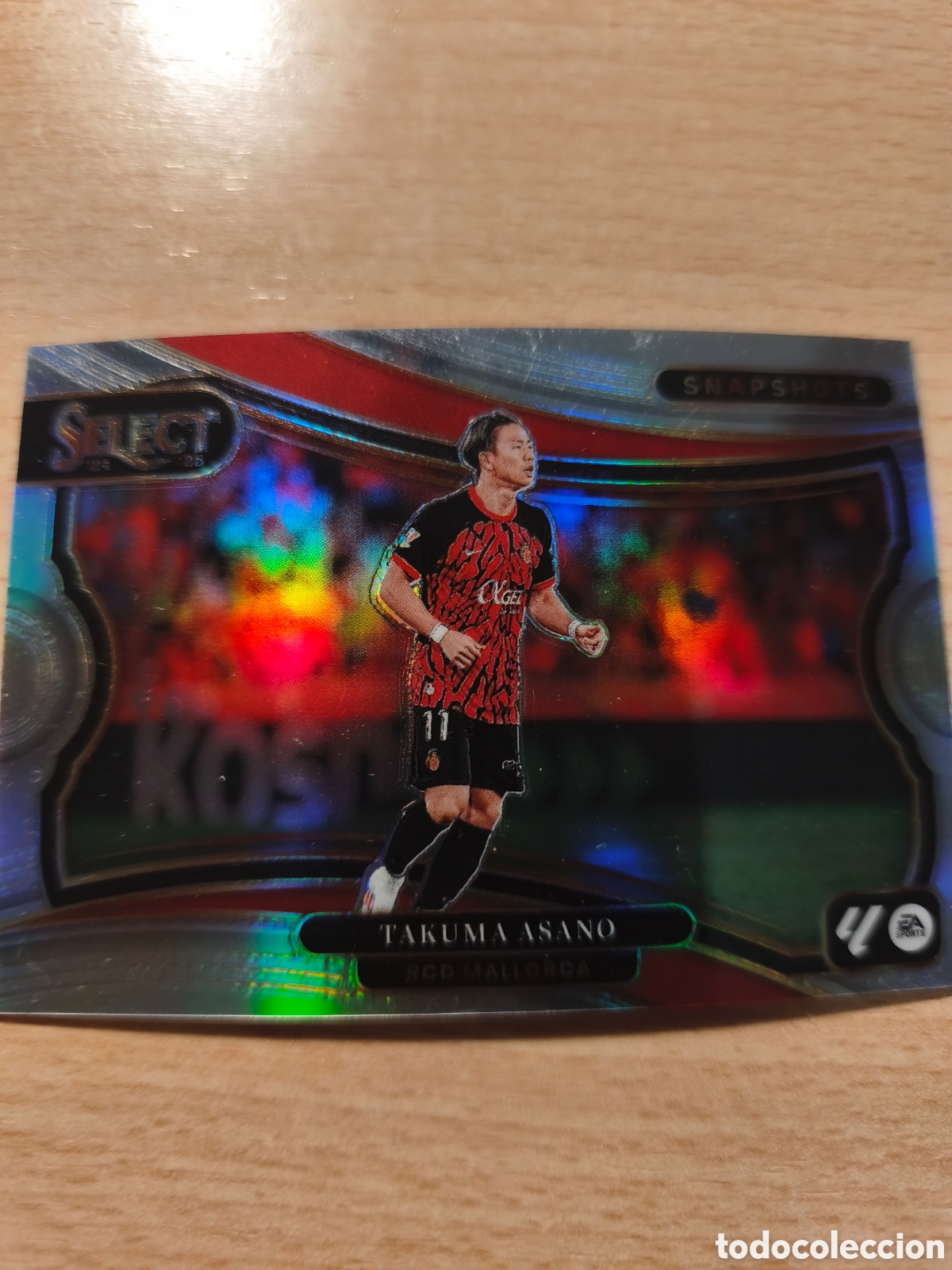 Football Stickers: 17 TAKUMA ASANO SNAPSHOTS MALLORCA SELECT LA LIGA 2024 2025 PANINI 24 25