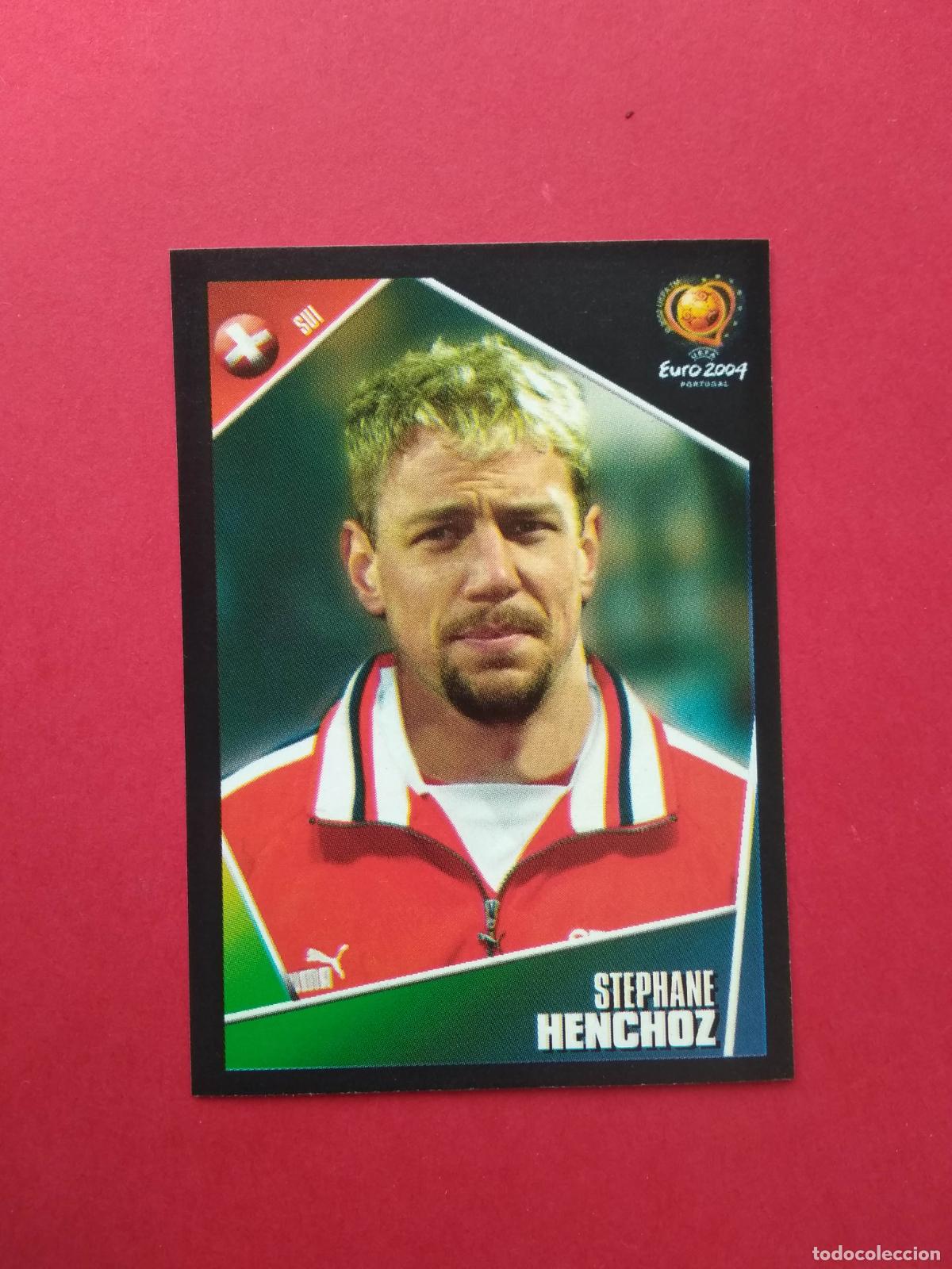 Cromos de f&uacute;tbol: PANINI EURO 2004 PORTUGAL EUROCOPA 04 CROMO NUNCA PEGADO SUIZA N&ordm; 143 HENCHOZ
