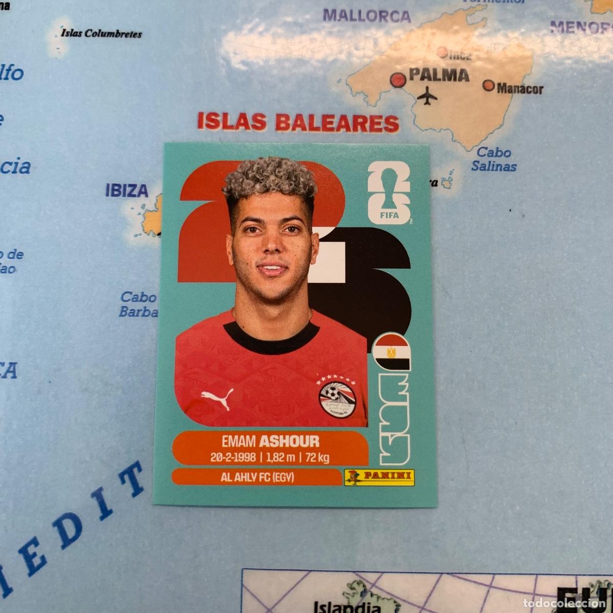 Cromos de f&uacute;tbol: Egipto n&uacute;mero 15 cromo panini Mundial Fifa World Cup 2026