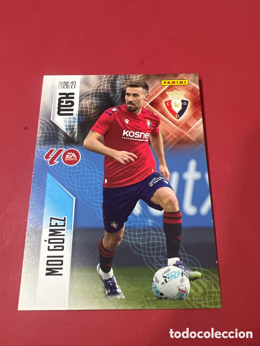 Cromos de f&uacute;tbol: C1699. 264 Moi G&oacute;mez, CA Osasuna, Panini Megacracks MGK 2026 2027 26 27