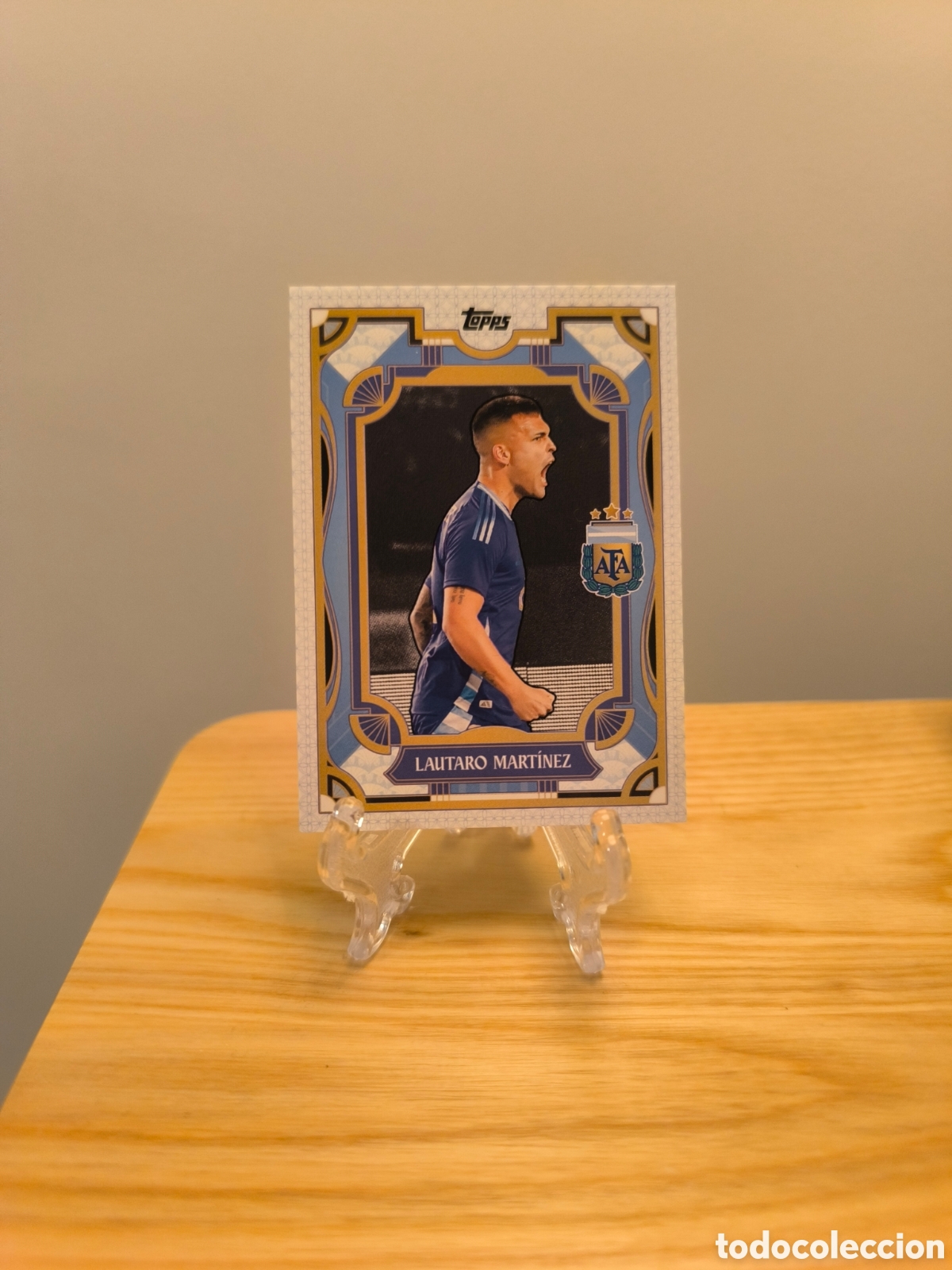 Cromos de f&uacute;tbol: Lautaro Mart&iacute;nez Topps Argentina n&deg;39