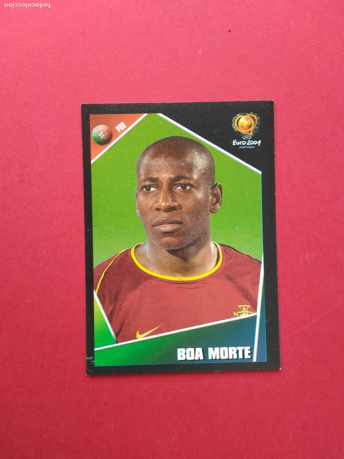 Cromos de f&uacute;tbol: PANINI EURO 2004 PORTUGAL EUROCOPA 04 CROMO NUNCA PEGADO PORTUGAL N&ordm; 24 BOA MORTE