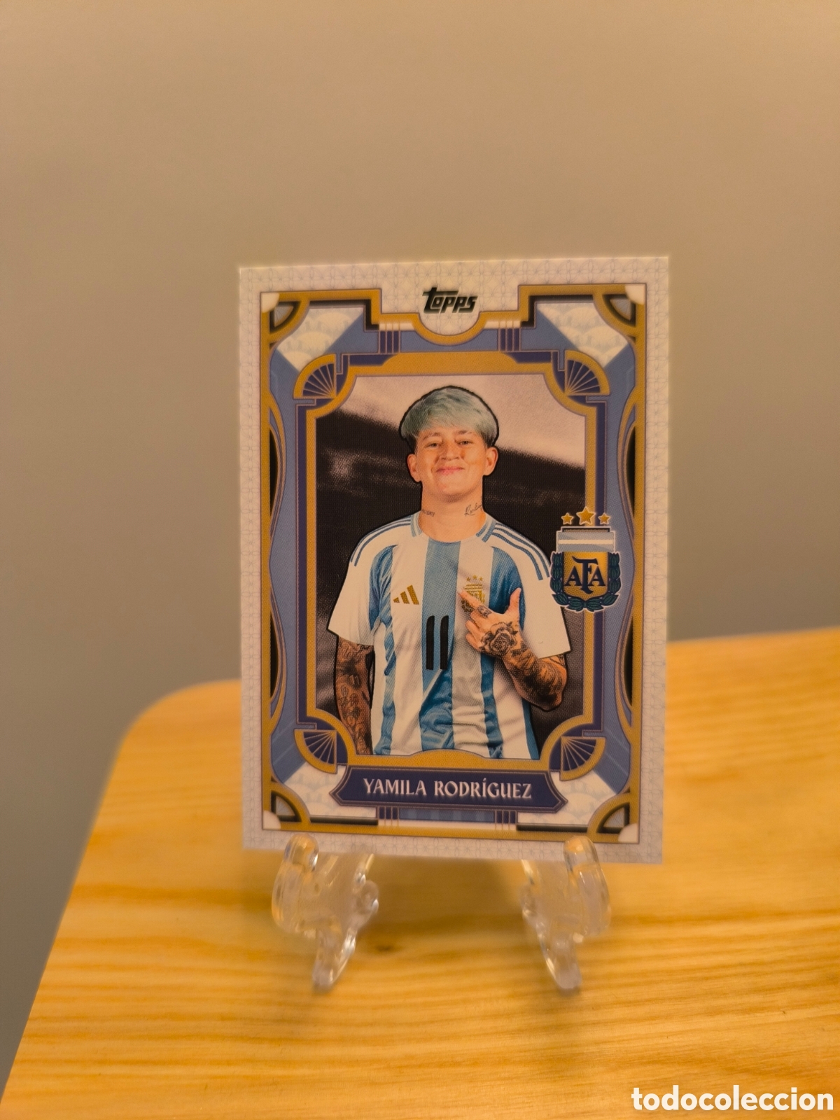 Cromos de f&uacute;tbol: Yamila Rodr&iacute;guez Topps Argentina n&deg;32