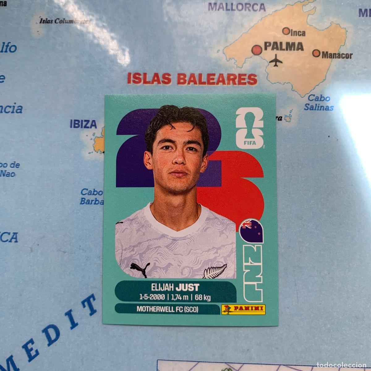 Cromos de f&uacute;tbol: Nueva Zelanda n&uacute;mero 18 cromo panini Mundial Fifa World Cup 2026