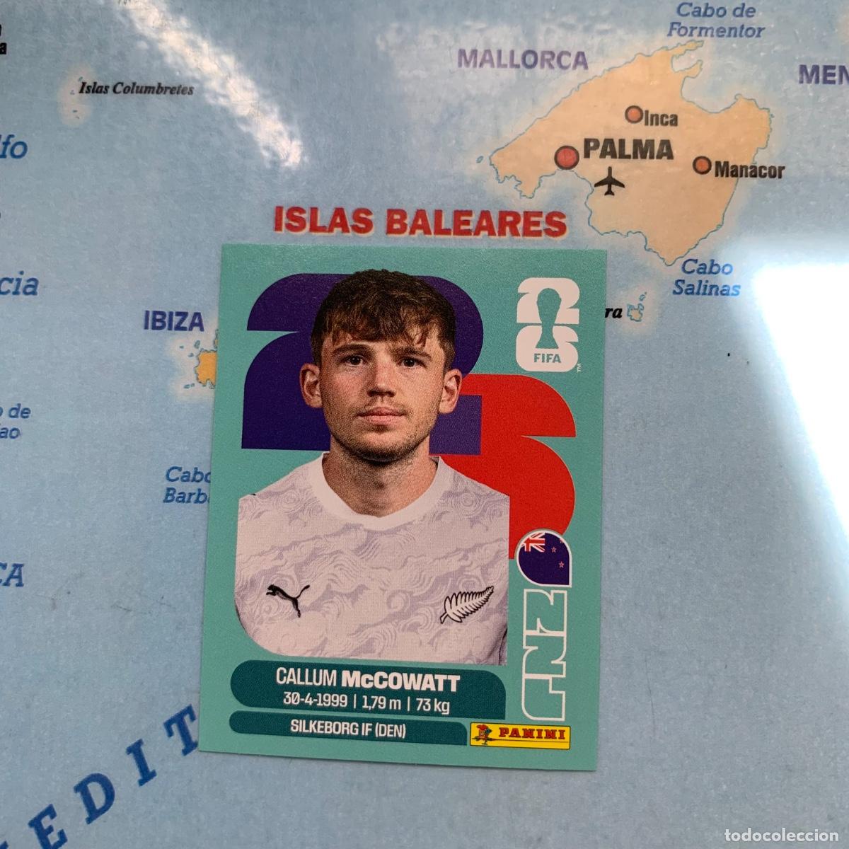 Cromos de f&uacute;tbol: Nueva Zelanda n&uacute;mero 19 cromo panini Mundial Fifa World Cup 2026