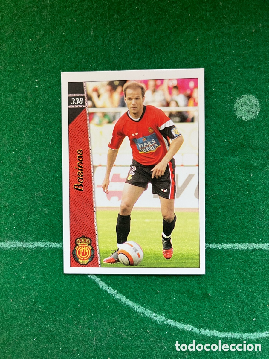 Fu&szlig;ball-Sticker: 338 BASINAS MALLORCA LAS FICHAS DE LA LIGA 2006 2007 MUNDICROMO
